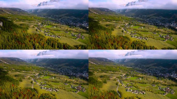 意大利多洛米蒂科尔蒂纳丹佩佐