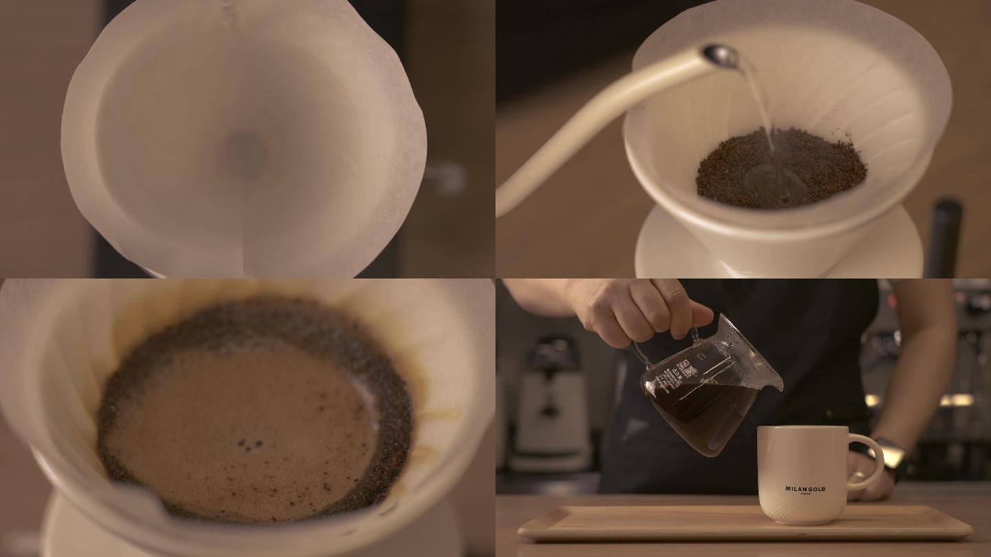 全网第一部高清咖啡制作手冲咖啡