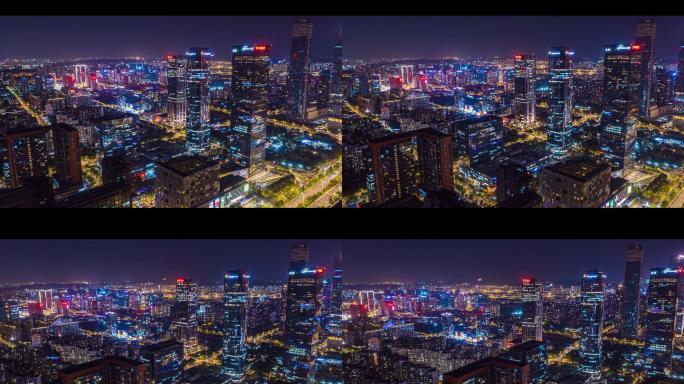 南京河西夜景