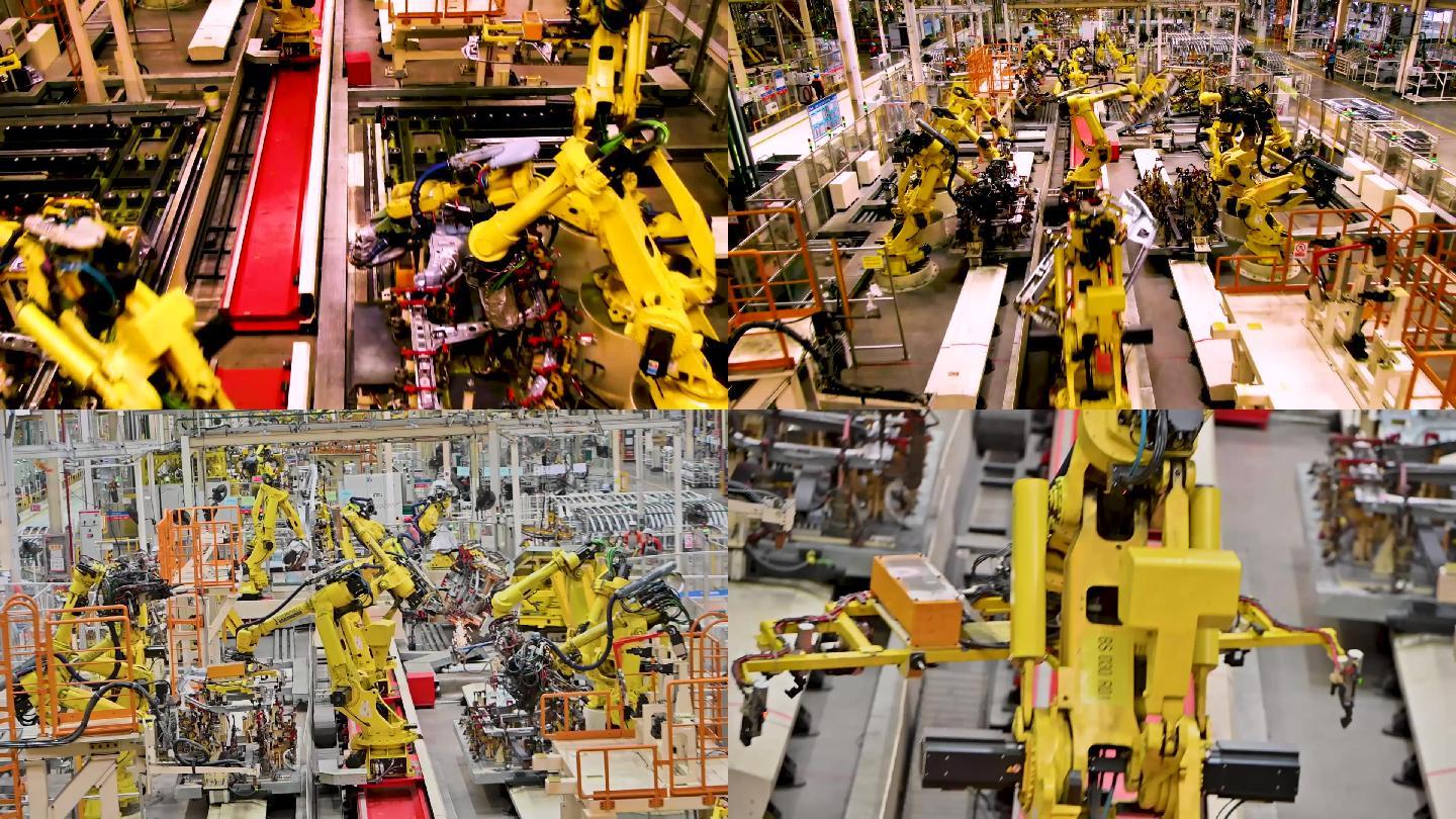 智能机器人生产线