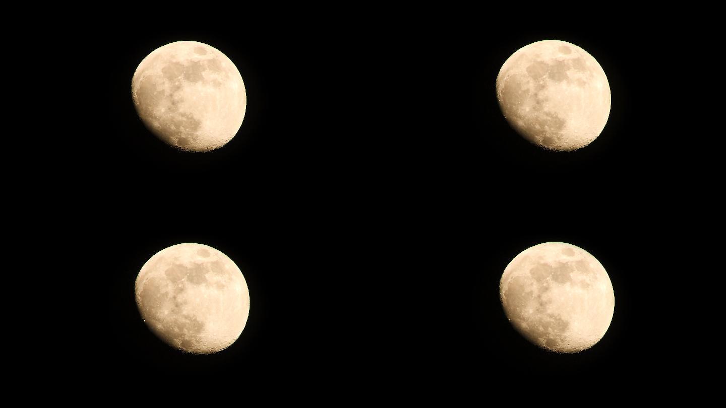 4K超级完美大月亮
