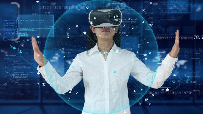 元宇宙VR科技虚拟世界互动体验宣传视频
