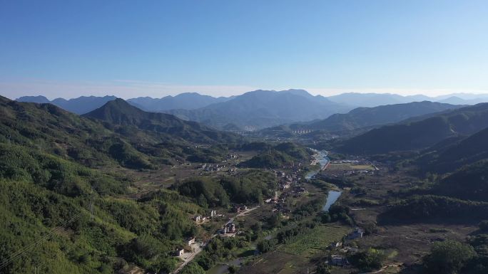 大山乡村航拍