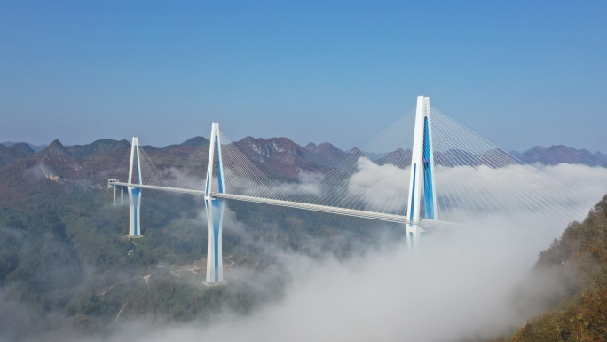 贵州世界级桥梁航拍素材合集