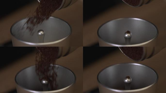 手冲咖啡磨粉咖啡粉