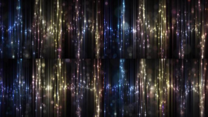 唯美光斑光效条流动