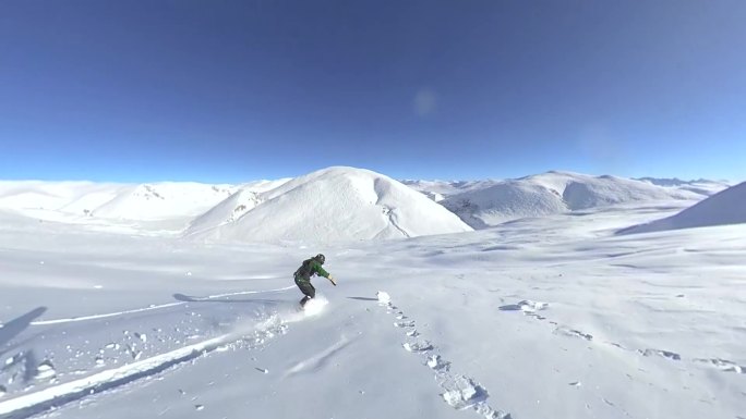 极限运动滑雪高清视频