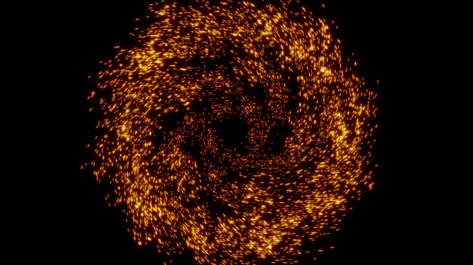 4K金色粒子爆炸（2组）