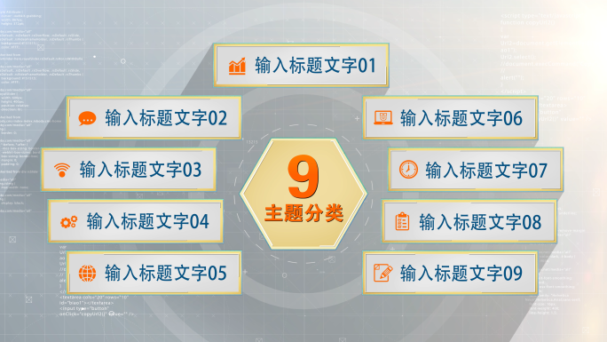 九大类9个方面9个分支九个板块9科技分类