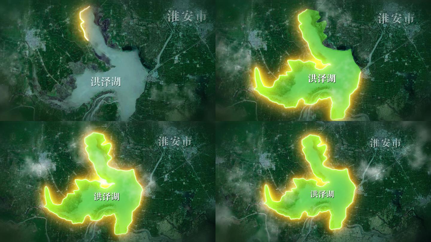 洪泽湖地图