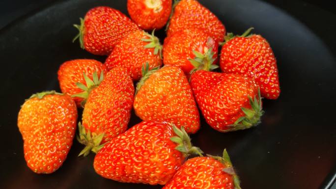 新鲜健康生态有机草莓美食蔬果（一）