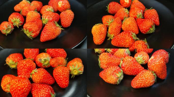 新鲜健康生态有机草莓美食蔬果（一）