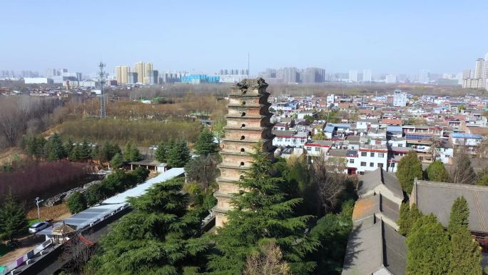 西安香积寺实拍