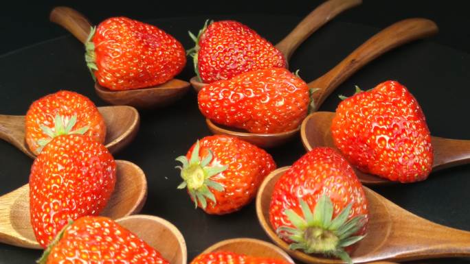 新鲜健康生态有机草莓美食蔬果（二十八）