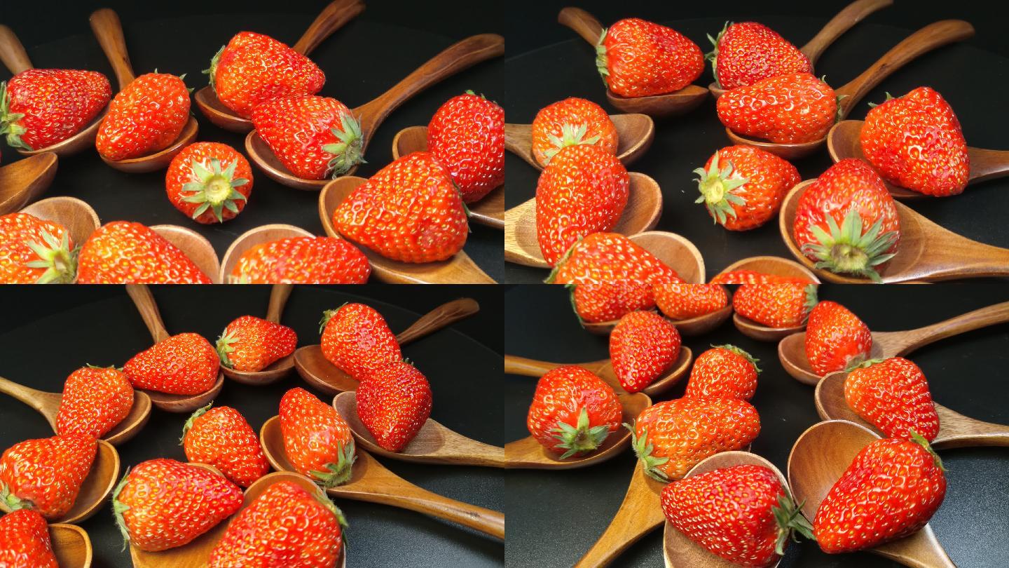 新鲜健康生态有机草莓美食蔬果（二十八）