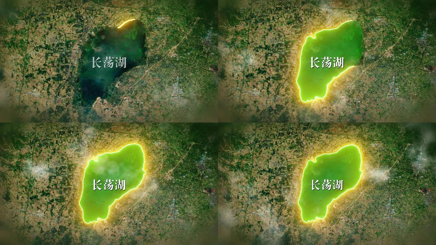 长荡湖湿地公园地图