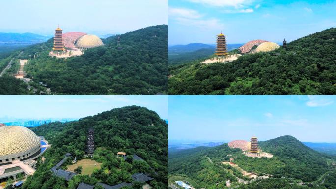 牛首山-佛顶寺-佛顶宫航拍