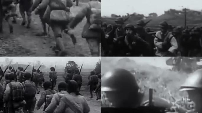 1949年解放军广西行军打仗