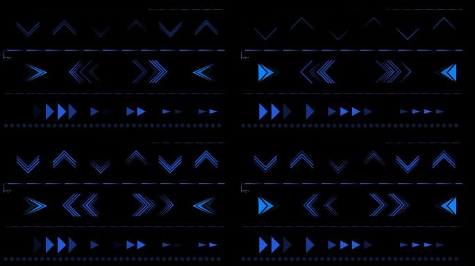 各种箭头无限循环