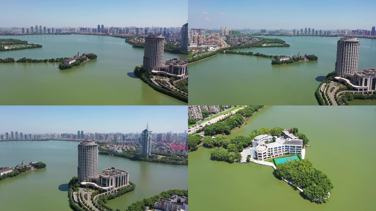 2021 4K江西南昌青山湖航拍风景