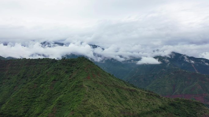 白鹤滩水电站风景