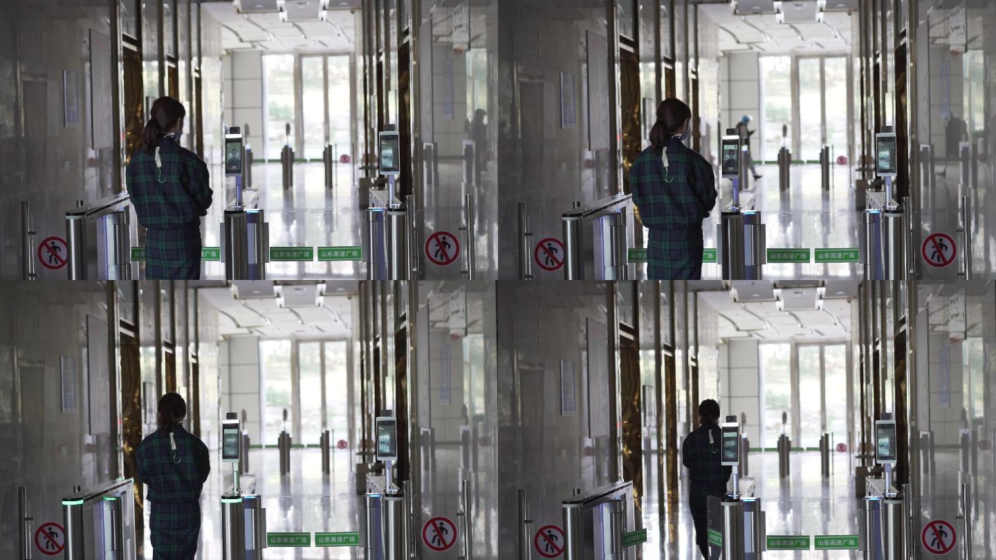 门禁 办公楼 电梯 测温 产业园