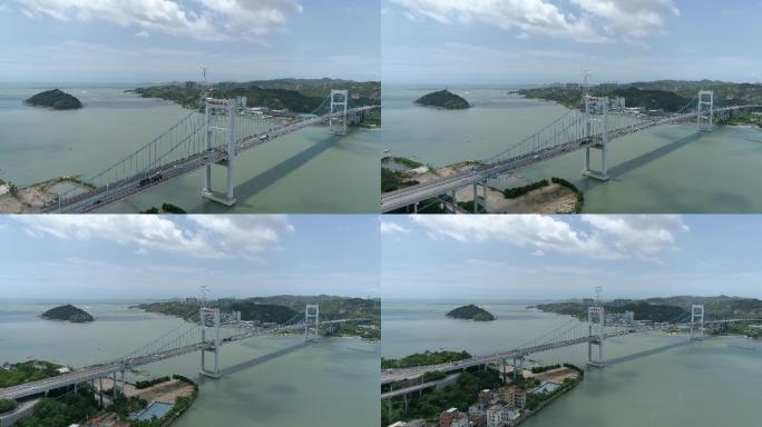 汕头市海湾大桥航拍4K