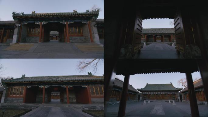 北京名胜恭王府宅邸 穿过多个大门