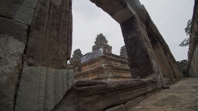 柬埔寨吴哥窟的茶胶寺