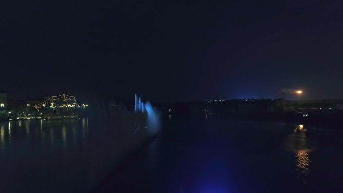 昆明公园1903喷泉灯光秀