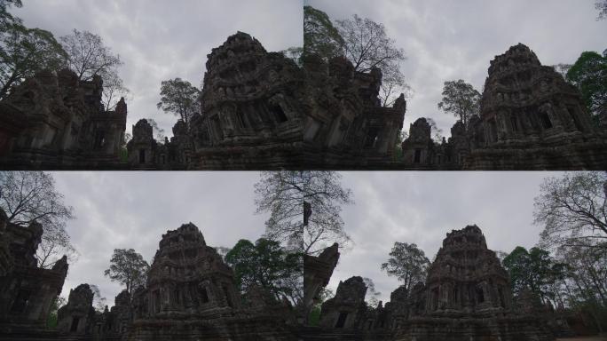 柬埔寨吴哥窟的周萨神庙