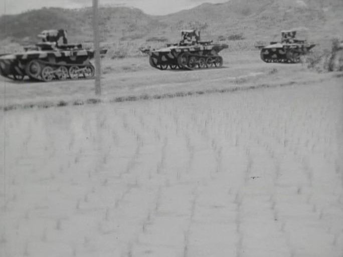 40年代的中国坦克兵