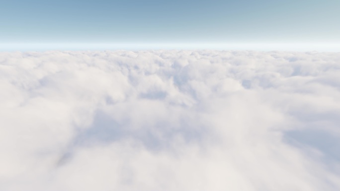 纸飞机天空云端飞翔