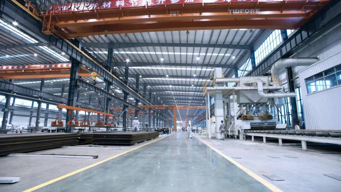 智能制造工厂重型工业机械焊接