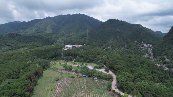 桂林尧山风景区航拍