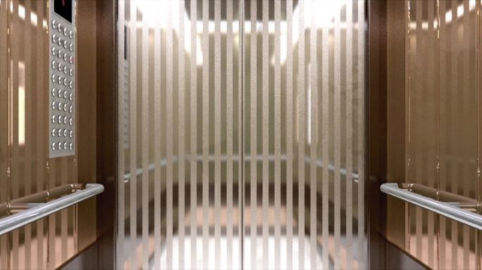 【三维动画】电梯入户