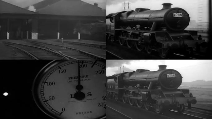 40年代英国老火车