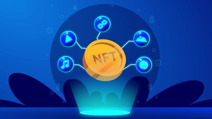 数字货币NFT MG动画