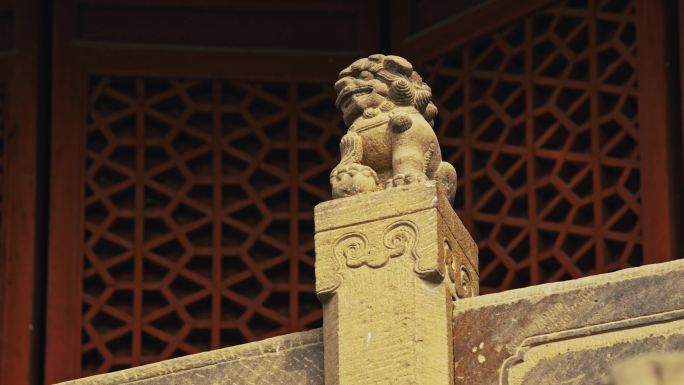 石像 石梯拴马桩石雕 石刻 石狮子 石猴