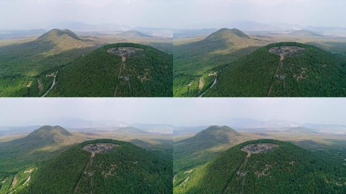 腾冲火山风景区航拍