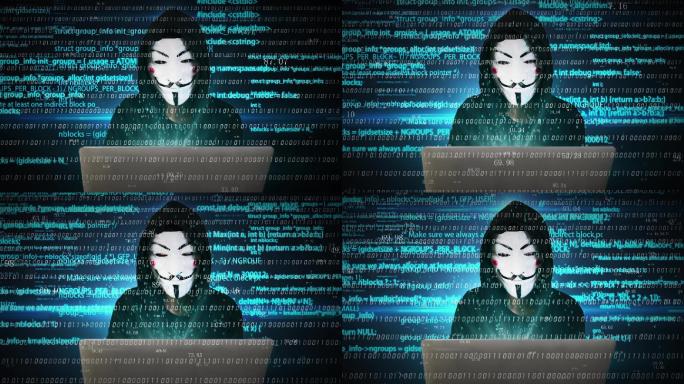 黑客入侵电脑操作系统植入病毒威胁网络安全