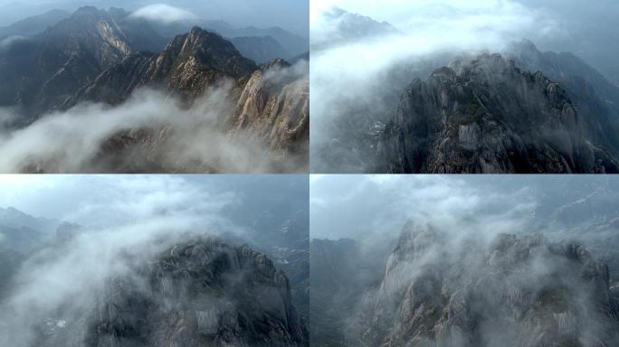 黄山航拍视频4K