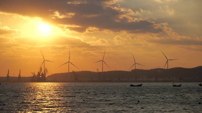海上风电 新能源 风力发电 供电电力