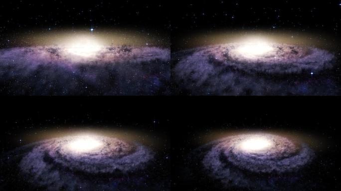 【4K】浩瀚太空-漩涡星系银河系