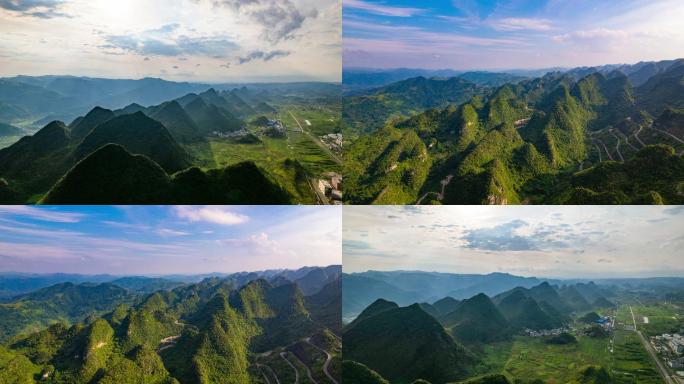 山林 群山 绿色 群山林立 山峰 群峰