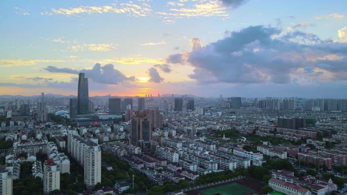 苏州吴中航拍 夜景延时摄影