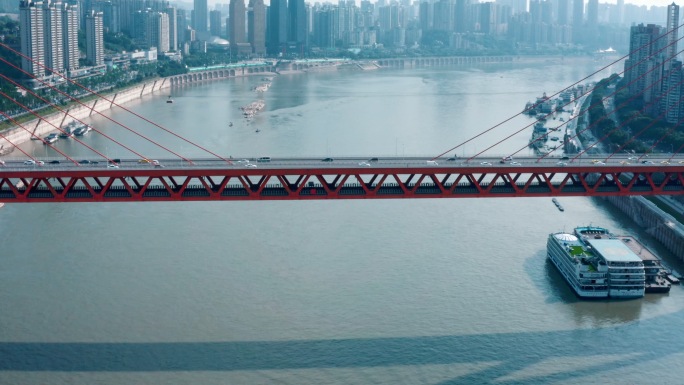 重庆航拍大桥