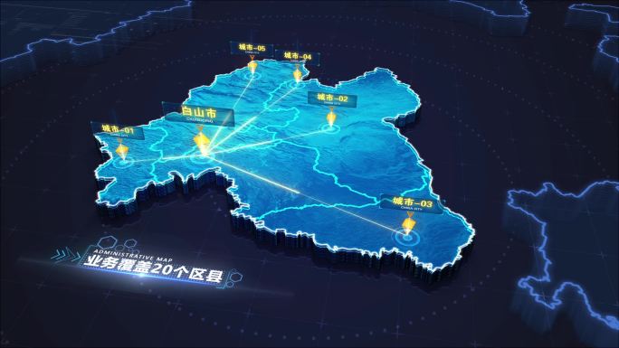 白山地图