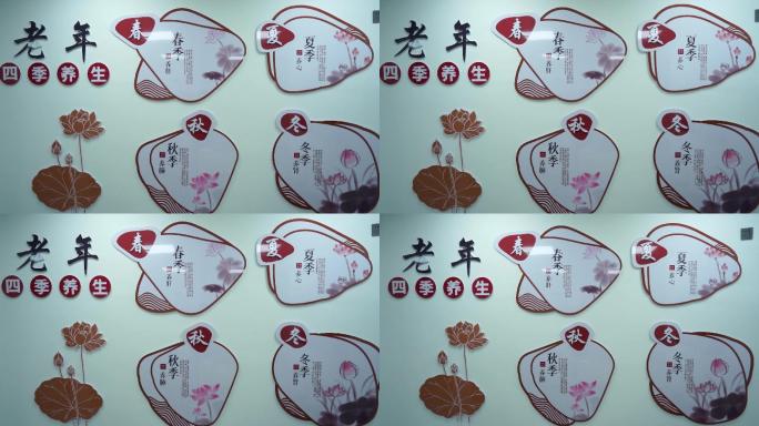 挂在墙的宣传标语b