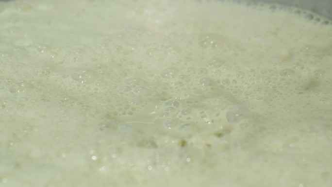 古法老豆腐 流程 磨豆浆